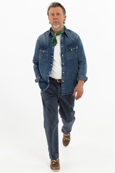 ДЖИНСОВАЯ РУБАШКА