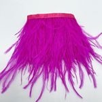 Перья страуса на ленте