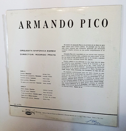 Винтажная виниловая пластинка LP Armando Pico (Cuba)