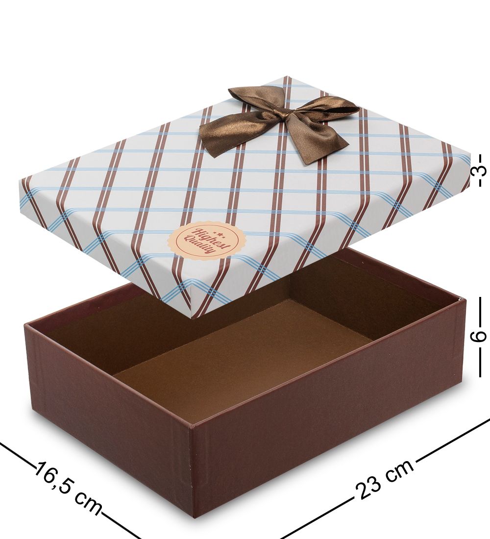 Packing Symphony WF-71-B Набор коробок из 3шт «Прямоугольник» цв.коричневый