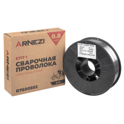 Проволока сварочная с флюсом 0,8мм 5кг E71T-1C