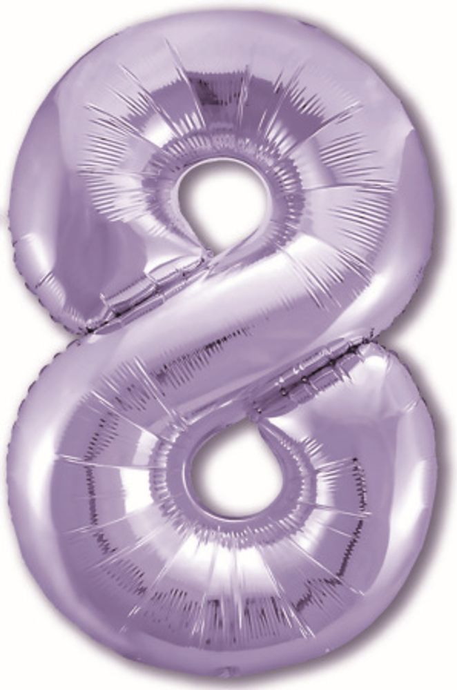 Цифра "8" Сирень