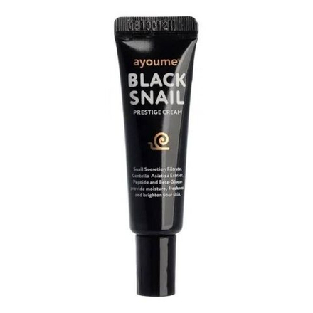 Крем для лица c муцином черной улитки Ayoume Black Snail 90% Prestige Cream 8мл