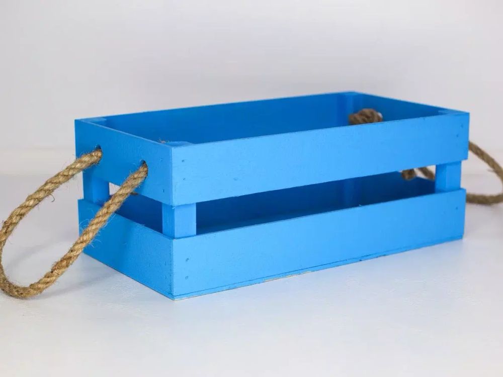 Кашпо деревянное 24.5×13.5×9 см "Двушка Лайт" Дарим Красиво 2219799