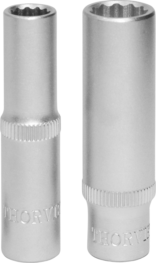 FS31409 Головка торцевая глубокая 12-гранная 1/4"DR, 9 мм