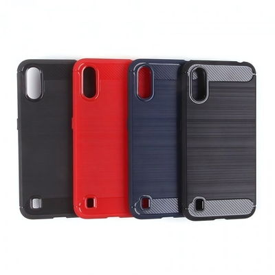 Противоударный чехол для Samsung Galaxy A01, 009508 Красный
