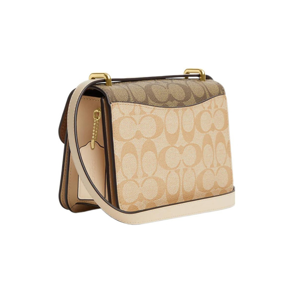 Сумка Morgan 18 Square Crossbody In Blocked Signature Canvas