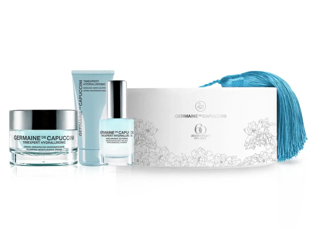 GERMAINE DE CAPUCCINI 60TH ANNIVERSARY TIMEXPERT HYDRALURONIC SET 1