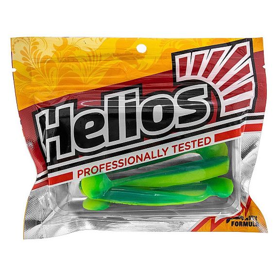 Виброхвост Chebak 3,15&#39;/8 см Blue Lime 7шт. (HS-3-040) Helios