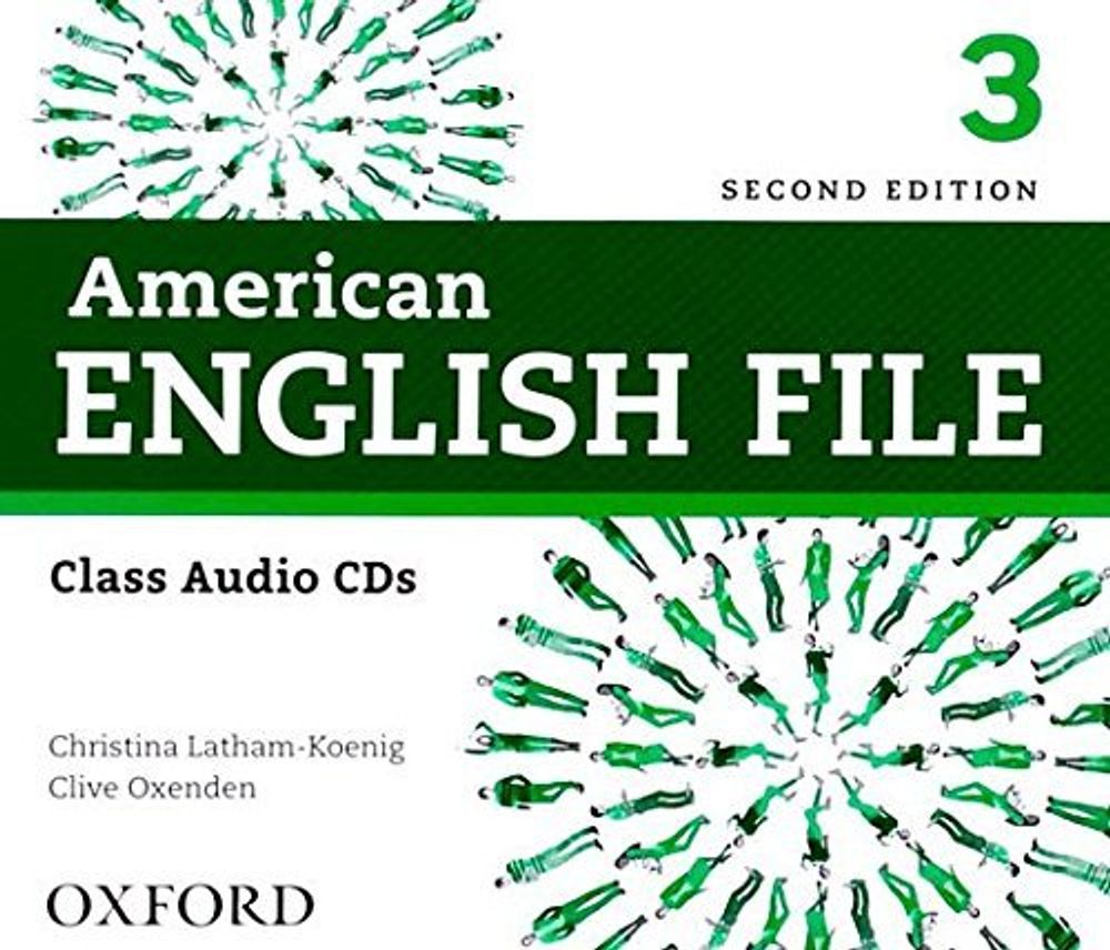 AM ENGLISH FILE  2ED 3 CL CD(4)  2014