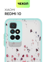 Чехол BROSCORP для Xiaomi Redmi 10 оптом (арт. XM-R10-ST-TPU-SKY-PRINT)