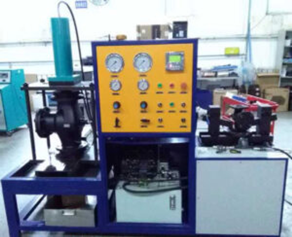Hydraulic test bench 400Mpa for valves / piplines /connectors