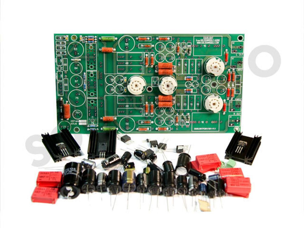 набор для сборки своими руками  фонокорректора для винила.