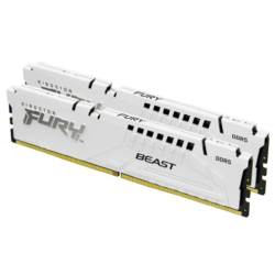 Оперативная память Kingston 64GB 5200MT / s DDR5 CL40 DIMM (Kit of 2) FURY Beast White XMP KF552C40BWK2-64
