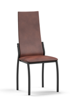 Стул АСТИ Табак, черный