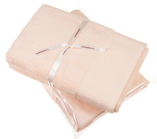 Полотенце 100х150 Luxberry Joy лососевое