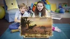 PS3 Wonderbook Диск - Прогулки с динозаврами (Б/У, Полностью на русском языке, BCES-01806)