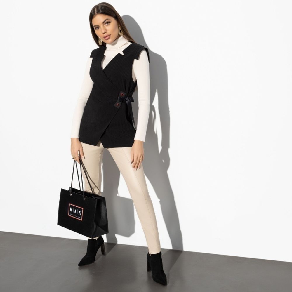 Жилет Циклы моды (блэк) Charutti (Акция)