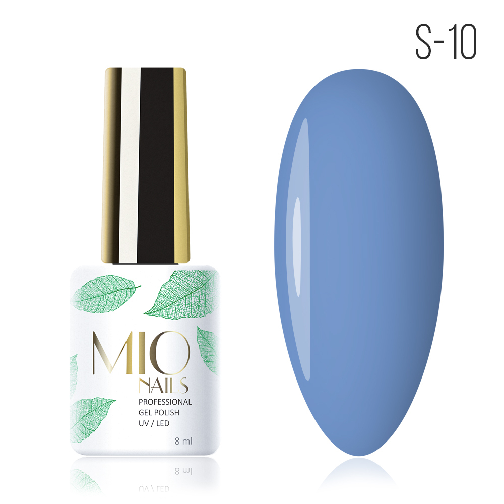 Гель-лак MIO NAILS S-10. Васильковое платье, 8мл