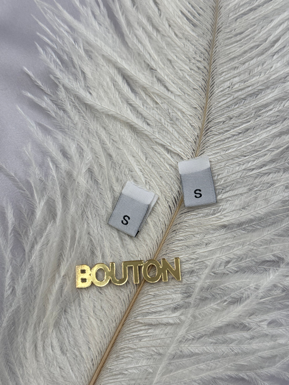 Размерник белый "S" 14 мм