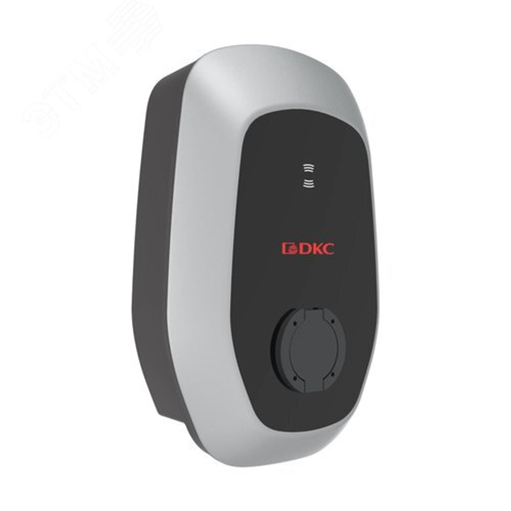 Зарядная станция для электромобилей EOS Charge/напольная (с использованием специальной стойки, в комплект не входит) настенная, медленная (AC), 22kW, розетка Type2 EC22SCOMS DKC