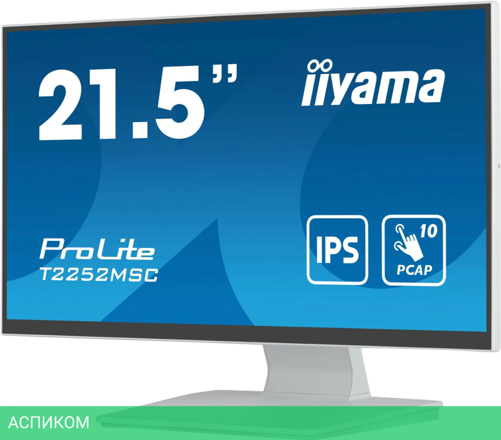 Монитор Iiyama ProLite T2252MSC-W2 белый