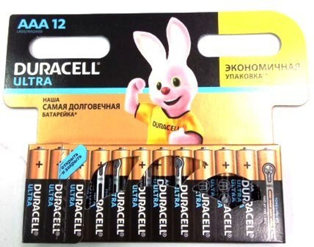(док.) Эл.питания Duracell LR03 к-т12 ULTRA POWER 1/12