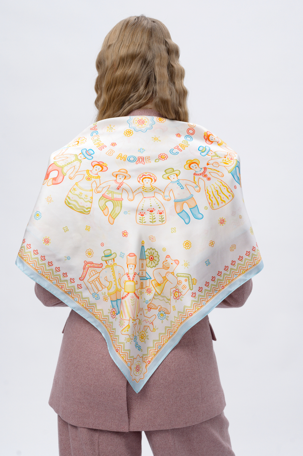 Платок «Старооскольская игрушка»