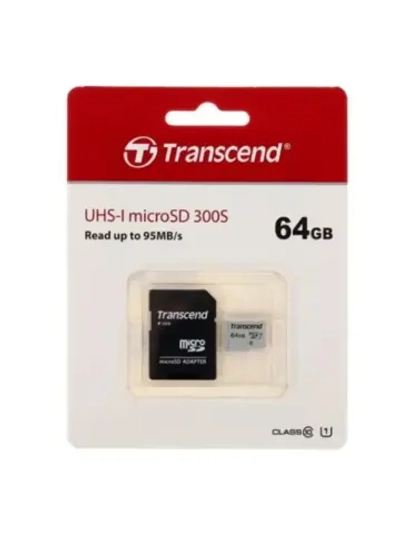 Карта памяти 300S TS64GUSD300S-A microSDXC 64 ГБ