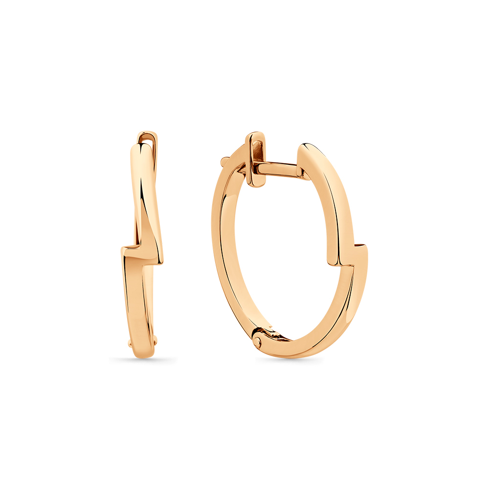 Серьги из золота 585 пробы