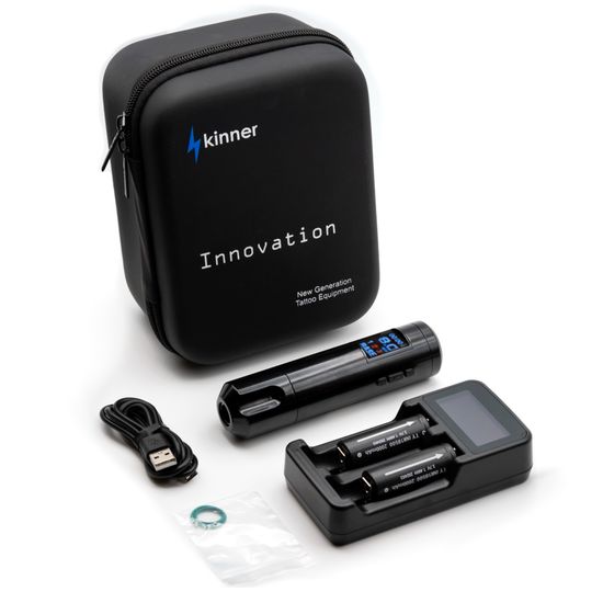 Skinner Innovation PRO [Black gloss 2.0] - машинка для татуировки