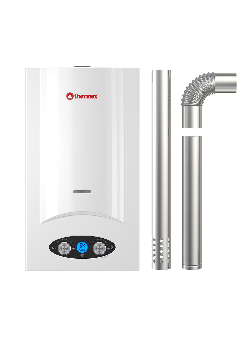 Газовая колонка Thermex G 20 TD PRO (турбо+дымоход) 20 кВт