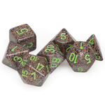 Chessex 7-dice set Earth