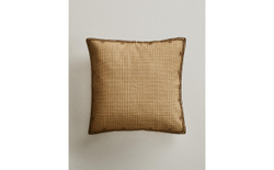 Zara Home наволочка декоративная из хлопка, светло-бежевый, 45x45 см · 1172/008