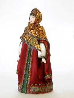 Кукла коллекционная московская Боярыня