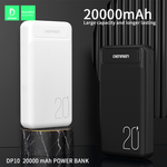 Портативный аккумулятор DENMEN DP10 20000 mAh (белый)