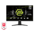 Монитор 24,5" MSI MAG 256F Rapid IPS 1920x1080 180Hz 1ms 250cd/m 1000:1 250cd/m  DP 2xHDMI Черный