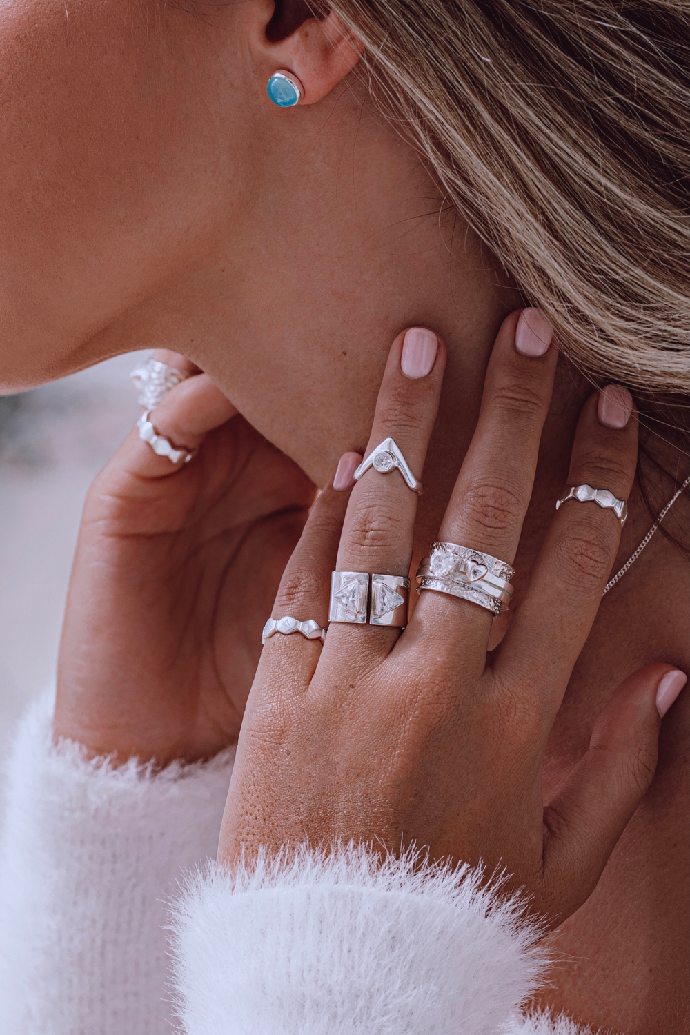 Кольцо «Триангл» гладкий