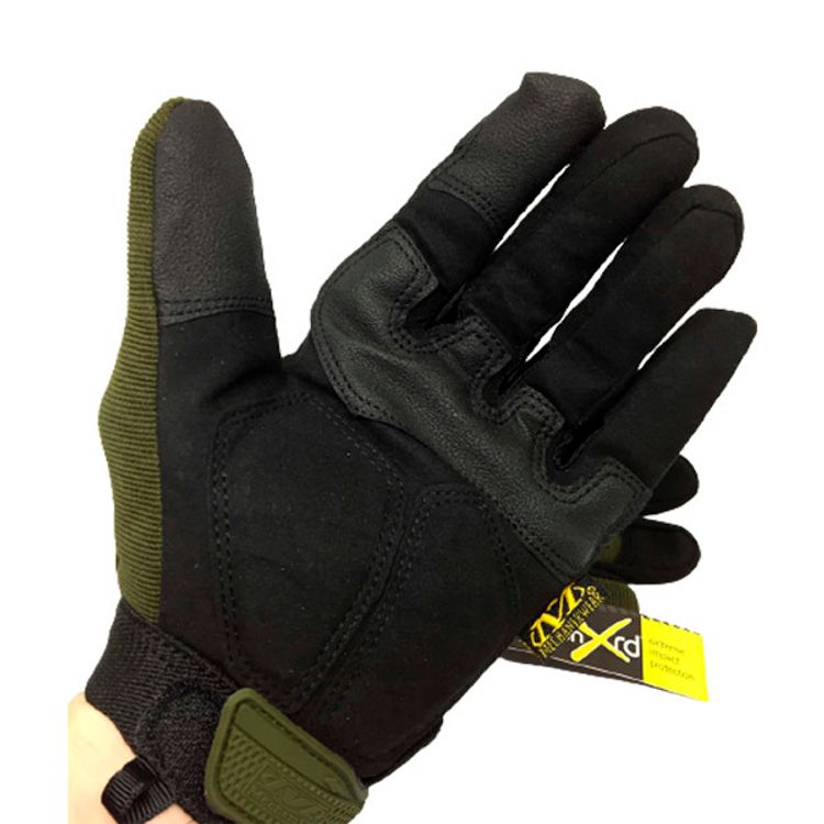 Перчатки Mechanix M-Pact® Olive Glove, normal quality