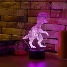 Ночник детский 3D Светильник Тираннозавр Рекс