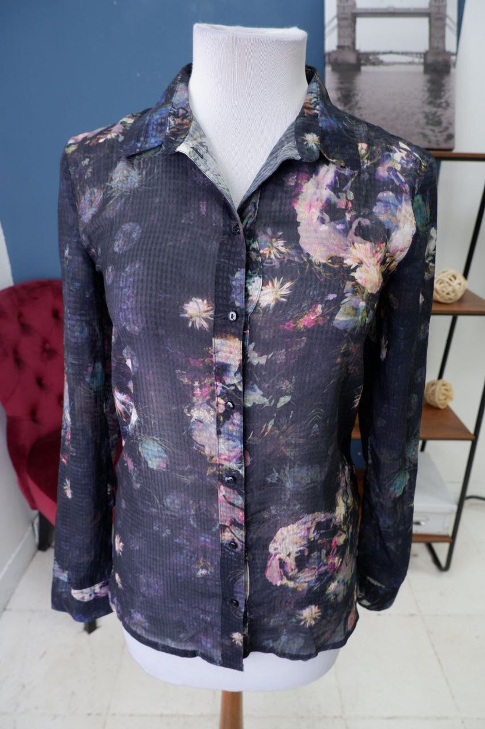 Блузка H&M лаконичная 42 размер