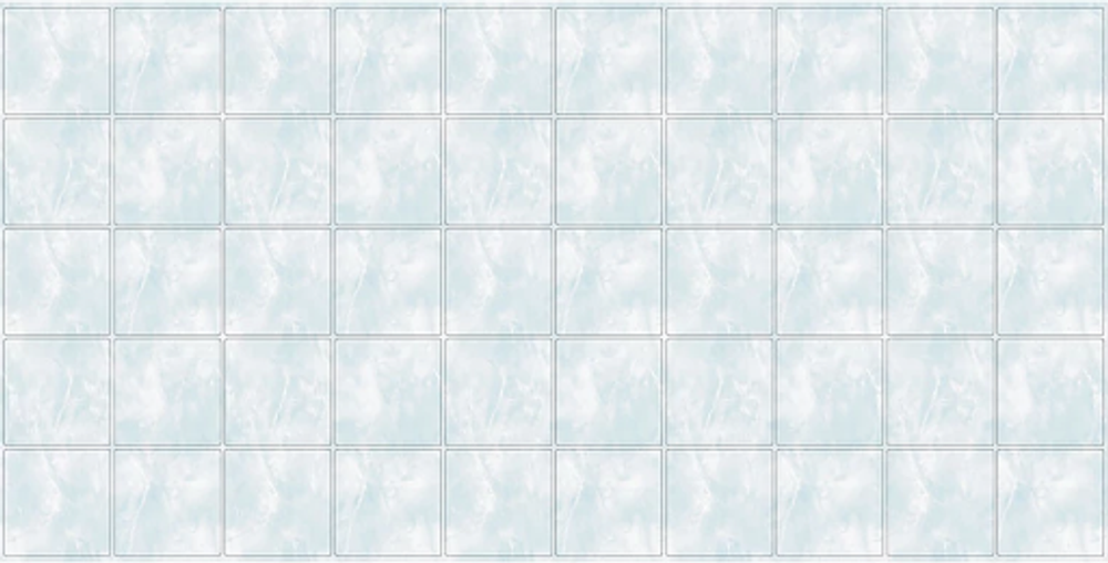 Декоративная панель ПВХ Мрамор голубой 485*960