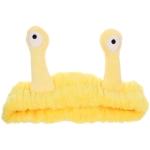 Повязка на голову «New collection Vostok - Глазастики», розовый, бежевый, жёлтый и голубой, 20*6см ( упаковка белый ZIP пакет )