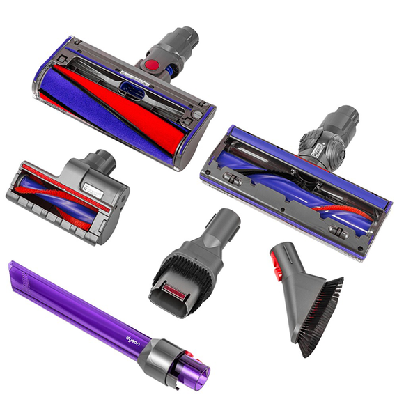 Вертикальный пылесос Dyson V8 Absolute+, желтый