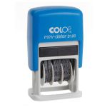 Мини-датер пластик 3,8мм дата букв.