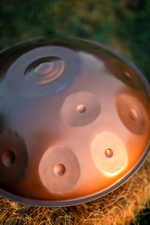 Глюкофон 53см, 11 мембран, Курд ре-минор, Kosmosky KSY.Handpan-11