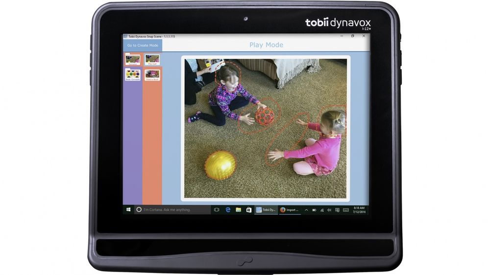 Программное обеспечение Snap Scene (приложение для детей, развивающее языковые навыки, основанное на мгновенной коммуникации с помощью снимков)