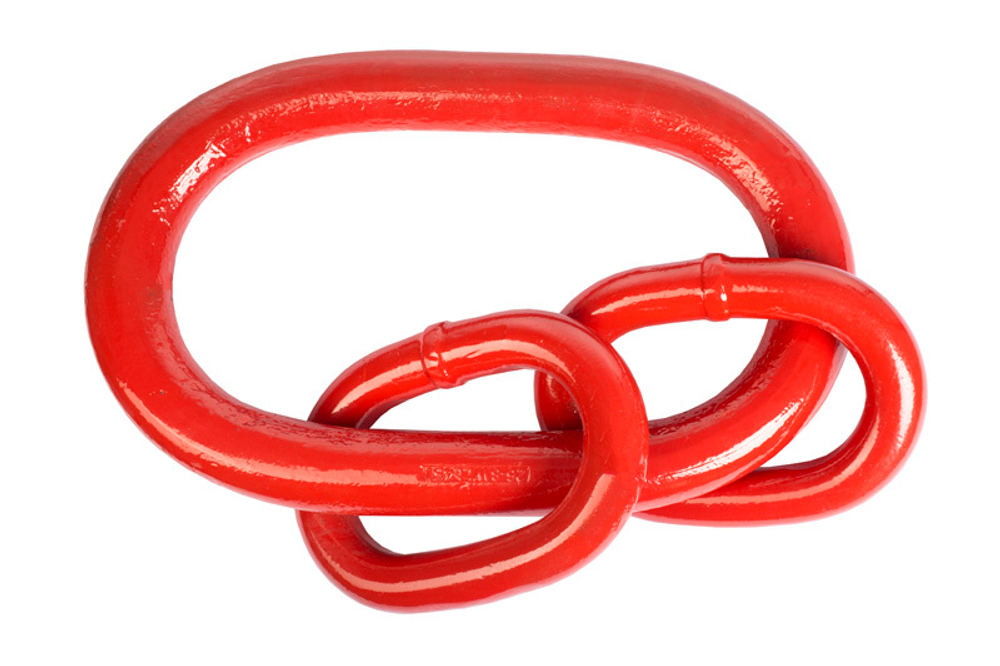 Кольцо овальное с дополнительными звеньями и плоским профилем TOR 17,0 t (г/п 17,0 т) (D)