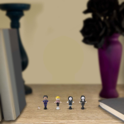 Polly Pocket - ADDAMS FAMILY Коллекционный компактный набор HXW25