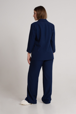 Жакет женский 3881зпб, темно-синий #100ТС043881зпб